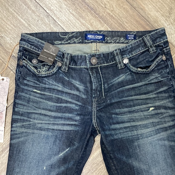 MEK Women’s Oaxaca Slim Boot Jeans - Picture 2 of 7